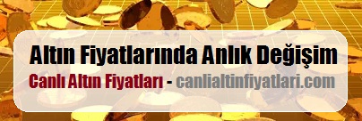 altın anlık değişim